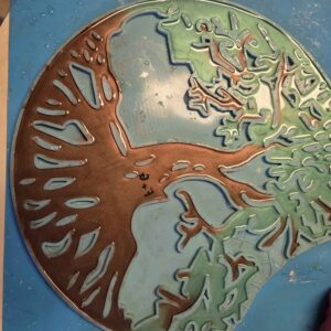 Copper Tide Geode